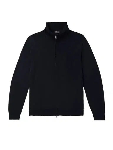 Zegna Wool Zip-Up Cardigan - Men | Thumbnail 1 Zegna Wool Zip-Up Cardigan - Men | Thumbnail 1