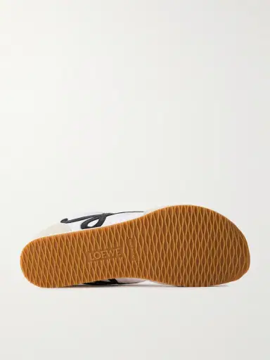 Loewe Ballet Runner 2.0 Logo-Appliquéd Shell, Suede and Leather Sneakers - Men | Thumbnail 3 Loewe Ballet Runner 2.0 Logo-Appliquéd Shell, Suede and Leather Sneakers - Men | Thumbnail 3