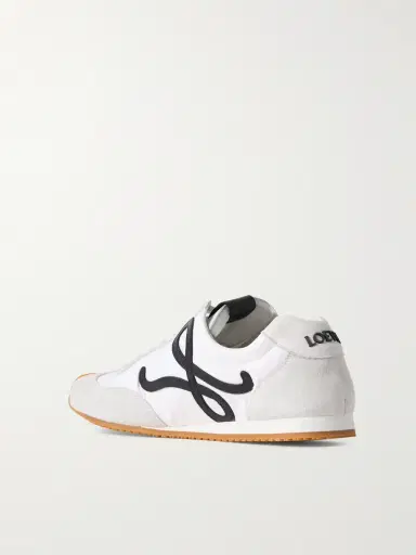 Loewe Ballet Runner 2.0 Logo-Appliquéd Shell, Suede and Leather Sneakers - Men | Thumbnail 4 Loewe Ballet Runner 2.0 Logo-Appliquéd Shell, Suede and Leather Sneakers - Men | Thumbnail 4