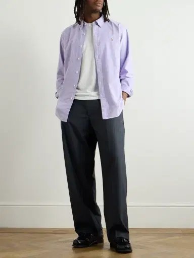 Polo Ralph Lauren Button-Down Collar Cotton Oxford Shirt - Men | Thumbnail 2 Polo Ralph Lauren Button-Down Collar Cotton Oxford Shirt - Men | Thumbnail 2