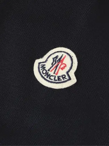 Moncler Slim-Fit Logo-Appliquéd Quilted Nylon-Panelled Wool Down Cardigan - Men | Thumbnail 5