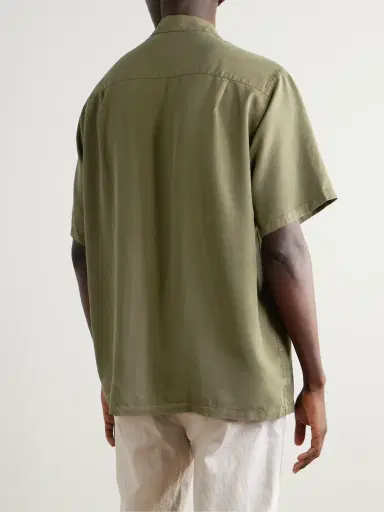 Portuguese Flannel Dogtown Convertible-Collar TENCEL™ Lyocell Shirt - Men | Thumbnail 3