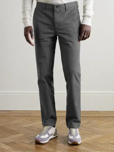 MR P. Samuel Straight-Leg Organic Cotton-Blend Twill Chinos - Men | Thumbnail 3