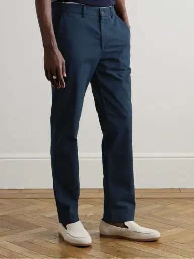 MR P. Samuel Straight-Leg Organic Cotton-Blend Twill Chinos - Men | Thumbnail 3