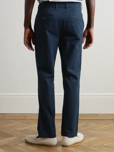 MR P. Samuel Straight-Leg Organic Cotton-Blend Twill Chinos - Men | Thumbnail 4