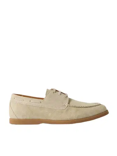 MR P. Richard Suede Boat Shoes - Men | Thumbnail 1