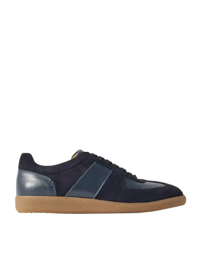 MR P. Ansel Suede and Leather Sneakers - Men