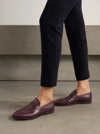 Loro Piana Sergio Leather Loafers | Thumbnail 2 Loro Piana Sergio Leather Loafers | Thumbnail 2
