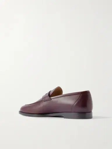 Loro Piana Sergio Leather Loafers | Thumbnail 3 Loro Piana Sergio Leather Loafers | Thumbnail 3