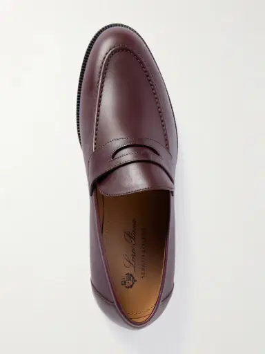 Loro Piana Sergio Leather Loafers | Thumbnail 5 Loro Piana Sergio Leather Loafers | Thumbnail 5