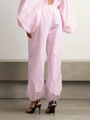 Alaïa Silk-taffeta Balloon Track Pants | Thumbnail 3