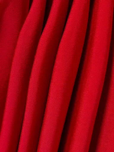 Alaïa Pleated Jersey And Stretch-knit Mini Dress | Thumbnail 4 Alaïa Pleated Jersey And Stretch-knit Mini Dress | Thumbnail 4