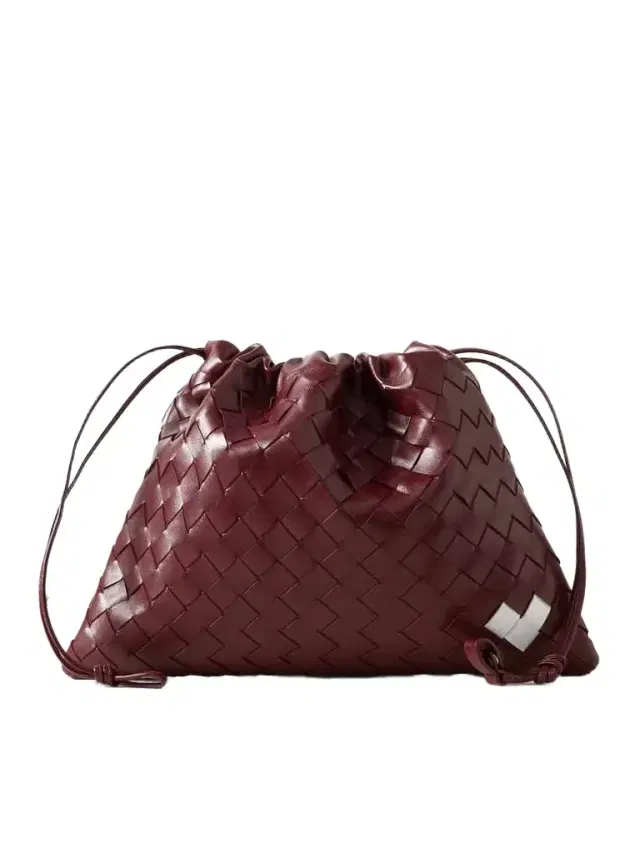 Intrecciato Leather Pouch