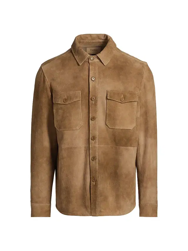 Men's Peyman Suede Jacket - Seedling