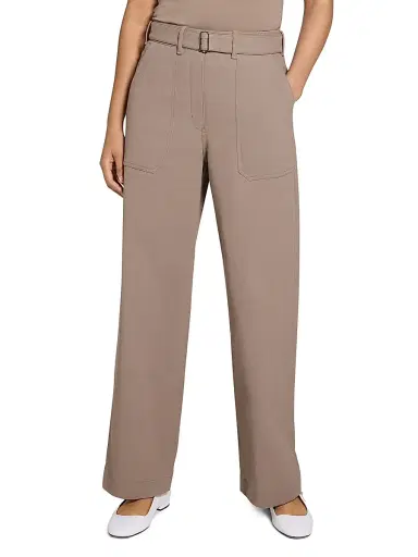 Theory Women's Utility Wide-Leg Pants | Thumbnail 3