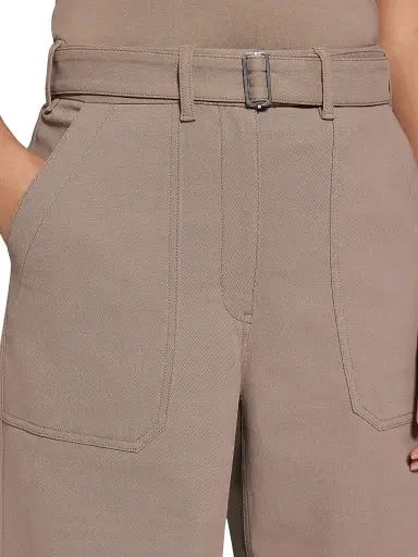 Theory Women's Utility Wide-Leg Pants | Thumbnail 6