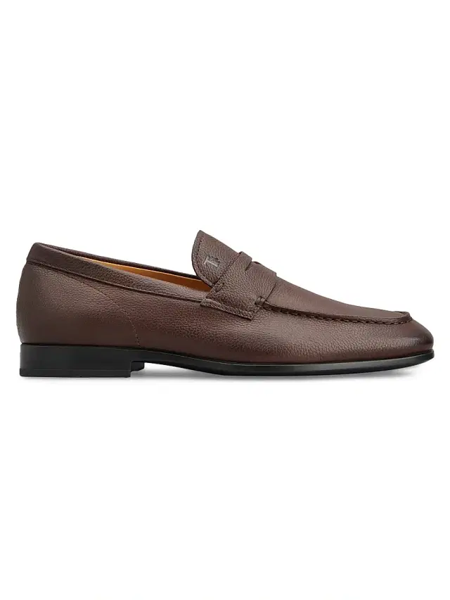 Tod's Men's Logo-Detailed Leather Loafers - Castagna