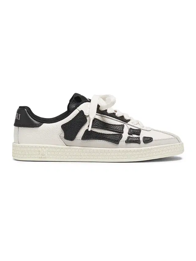 Women's Pacific Bones Leather Low-Top Sneakers - Black