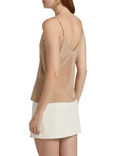 L'Agence Women's Lexi Silk Camisole Top | Thumbnail 5