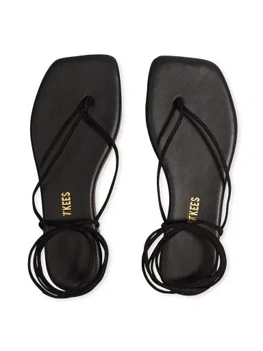 Tkees Women's Lilu Leather Square Toe Sandals - Sable | Thumbnail 2