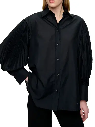 CALLAS MILANO Women's Viola Pleated Sleeve Shirt | Thumbnail 2