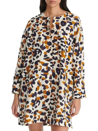 Eres Women's Récifs Shirtdress Cover-Up - Sable Fin - Size Medium | Thumbnail 3 Eres Women's Récifs Shirtdress Cover-Up - Sable Fin - Size Medium | Thumbnail 3