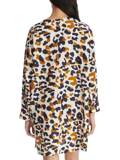 Eres Women's Récifs Shirtdress Cover-Up - Sable Fin - Size Medium | Thumbnail 4 Eres Women's Récifs Shirtdress Cover-Up - Sable Fin - Size Medium | Thumbnail 4