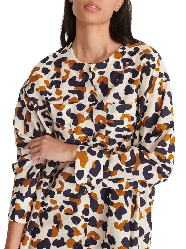 Eres Women's Récifs Shirtdress Cover-Up - Sable Fin - Size Medium | Thumbnail 5 Eres Women's Récifs Shirtdress Cover-Up - Sable Fin - Size Medium | Thumbnail 5