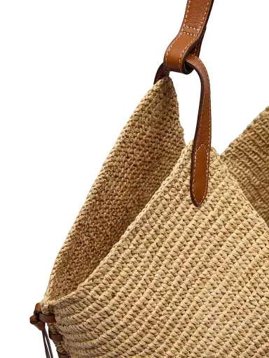 Isabel Marant Women's Tampa Raffia & Leather Tote Bag | Thumbnail 5 Isabel Marant Women's Tampa Raffia & Leather Tote Bag | Thumbnail 5