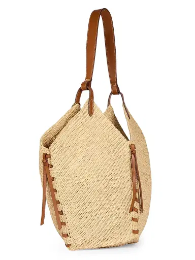 Isabel Marant Women's Tampa Raffia & Leather Tote Bag | Thumbnail 6 Isabel Marant Women's Tampa Raffia & Leather Tote Bag | Thumbnail 6