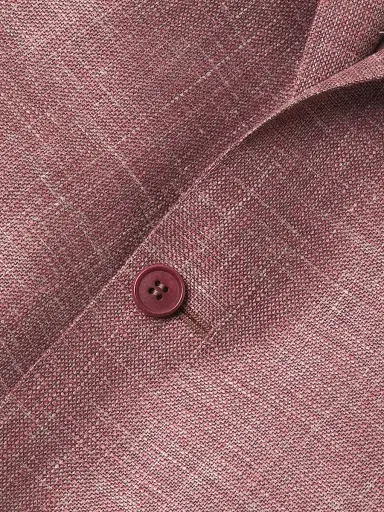 Canali Men's Solid Textured Wool-Silk-Linen Sport Coat - Dark Pink - Size 48 | Thumbnail 6 Canali Men's Solid Textured Wool-Silk-Linen Sport Coat - Dark Pink - Size 48 | Thumbnail 6