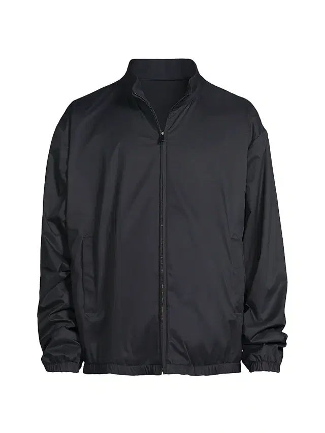 Canali Men's Silk Touch Reversible Jacket - Dark Blue