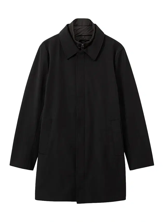 Reiss Men's Logan Layered Jacket - Navy