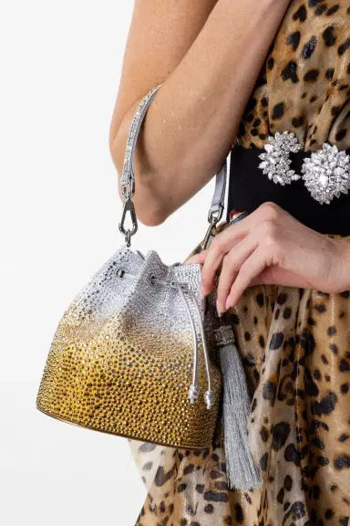 Judith Leiber Piper Gradient Caviar Bag | Thumbnail 3