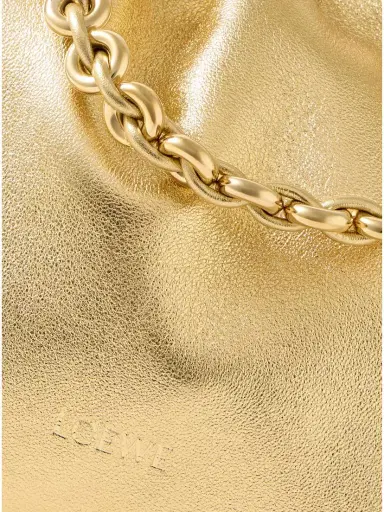 Loewe Flamenco Metallic Leather Clutch | Thumbnail 4 Loewe Flamenco Metallic Leather Clutch | Thumbnail 4