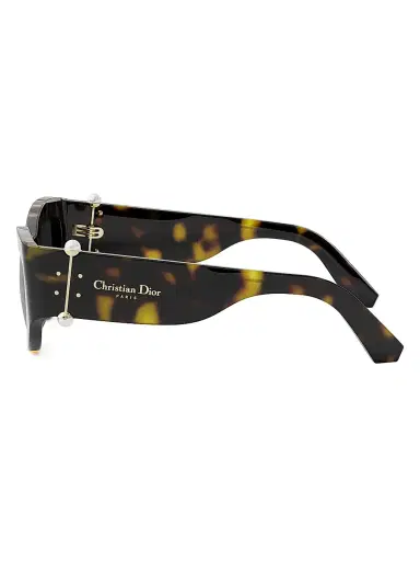Dior Women's Tribales B1I 55MM Cat-Eye Sunglasses - Tortoise Brown | Thumbnail 3