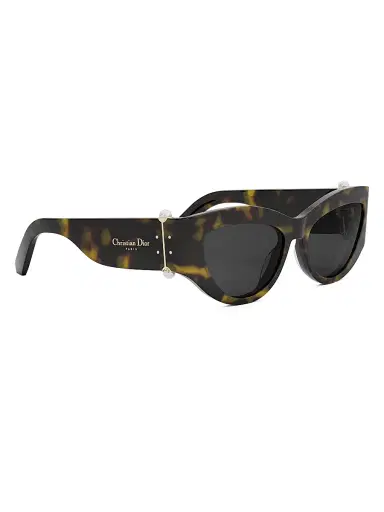 Dior Women's Tribales B1I 55MM Cat-Eye Sunglasses - Tortoise Brown | Thumbnail 8