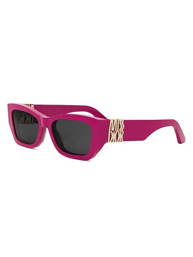 Women's Miss S1I 55MM Square Sunglasses - Pink Gold Black