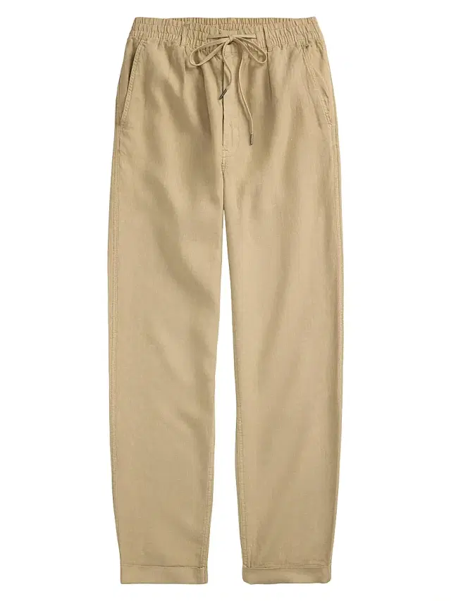 Polo Ralph Lauren Men's Polo Prepster Slim Tapered Linen Pants - Classic Khaki