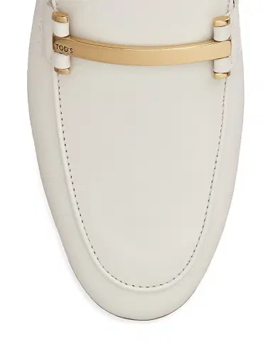 Tod's Women's Barretta Leather Loafers | Thumbnail 5 Tod's Women's Barretta Leather Loafers | Thumbnail 5