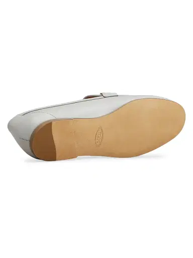 Tod's Women's Barretta Leather Loafers | Thumbnail 4 Tod's Women's Barretta Leather Loafers | Thumbnail 4