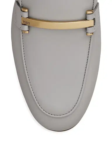 Tod's Women's Barretta Leather Loafers | Thumbnail 5 Tod's Women's Barretta Leather Loafers | Thumbnail 5