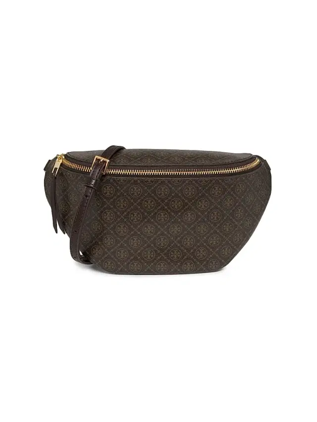 Women's T Mono Canvas Belt Bag - French Press