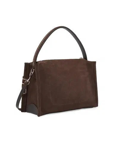 JW Anderson Women's Loafer Leather Top Handle Bag - Brown | Thumbnail 4 JW Anderson Women's Loafer Leather Top Handle Bag - Brown | Thumbnail 4