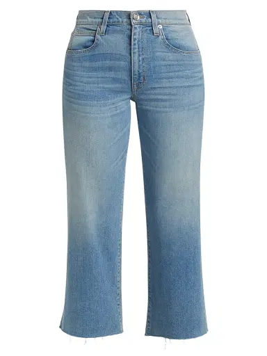 SLVRLAKE Women's Walker Crop High-Rise Jeans - California Dream | Thumbnail 1