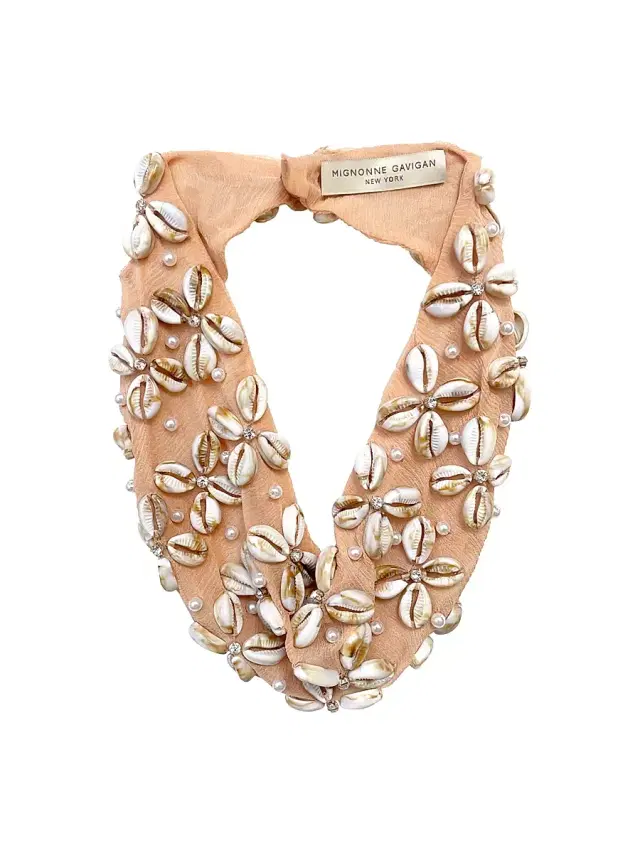 Women's Ryah Silk & Mixed-Media Scarf Necklace