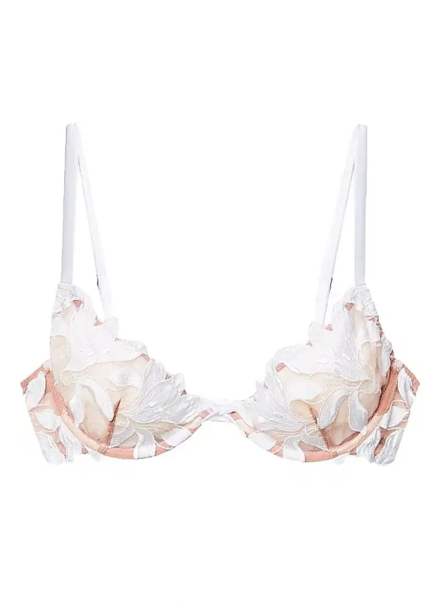 Women's Lily Embroidered Floral Lace Bra
