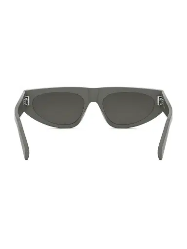 CELINE Men's Monochroms 55mm Geometric Sunglasses - Light Green Smoke | Thumbnail 5 CELINE Men's Monochroms 55mm Geometric Sunglasses - Light Green Smoke | Thumbnail 5