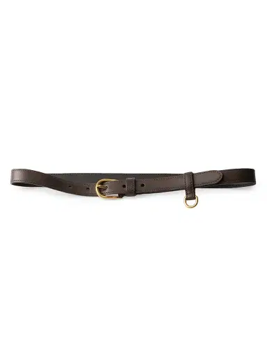 Prada Women's Leather Belt - Brown - Size 32 | Thumbnail 1