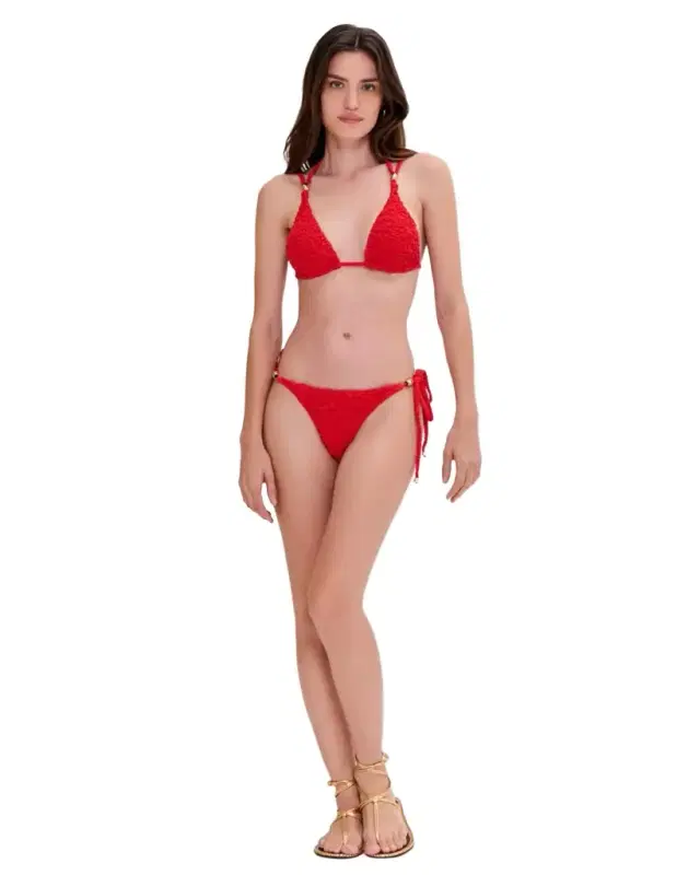 PatBo PAPILLON JACQUARD BIKINI BOTTOM